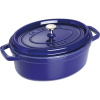 STAUB La Cocotte Oválny 4,2 l modrý - železný hrniec/pečiaca misa s pokrievkou
