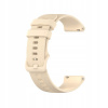 Silikónový remienok béžový, univerzálny, 20 mm