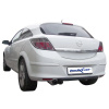InoXcar 100% nerezový sportovní výfuk Opel Astra H GTC 1.6T (180HP) 2007- 2x70mm Racing