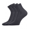 VoXX® Regular Unisex športové ponožky - 3 páry BM000000594000101987 tmavo šedá 35-38 (23-25)