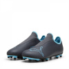 Puma Finesse Firm Ground Football Boots Grey/Aqua 6 (39)