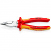 Kombinované kliešte, elektrotechnické kliešte VDE, dĺžka 185 mm - Knipex 08 26 185