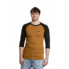 Meatfly Kennedy Raglan hnedá/čierne