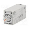 Časové relé 0,1s÷10min DPDT 250VAC/5A 24VDC patice -10÷50°C