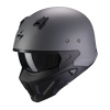 Prilba Scorpion COVERT-X Solid Matt Cement Grey Veľkosť: XS (53-54 cm)