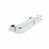 Nimco Keira Polička, dĺžka 40 cm, matné sklo/chróm KE 22091AX-40-26