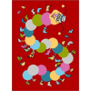 Najkoberce Agnella Funky Top Iwo Amarylis bordový 133x180 cm