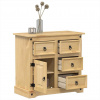 zahrada-XL Komoda Corona 87x40x76 cm borovicový masív 4005679