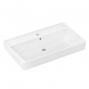 Hansgrohe Xanuia Q Umývadlo 80x48 cm, s prepadom, otvor na batériu, biela 60225450-HG