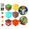 Magnetická stavebnica Minecraft 184 dielikov + 2 figúrky