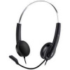 Genius HS-220U, slúchadlá s mikrofónom, ovládanie hlasitosti, čierna, 2.0, uzavretá, USB