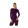 Dámske termo tričko Brubeck LS13100 purple - S