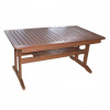 ROJAPLAST Aneta Stôl záhradný - rozkladací 160-210 x 90 cm, hnedý 97/8