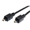 Kabel PremiumCord Firewire 1394 4pin-4pin M/M 2m, černý