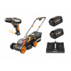 Kosačka elektrická - Kosačka WORX AKU WG779E.1 + Skrutkovač WX101.9 (Kosačka elektrická - Kosačka WORX AKU WG779E.1 + Skrutkovač WX101.9)