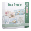 Little Dutch Duo puzzle Kvety a motýle