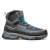 Dámska zateplená treková obuv ASOLO Arctic GV ML grey/gunmetal/blue peacock 4,5 UK