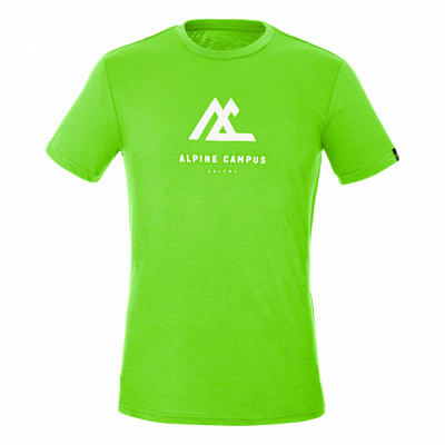 tričko SALEWA ALPINE CAMPUS DRY M T-SHIRT 5641 PALE FROG MELANGE/CAMPUS 54/2X