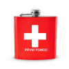 Orion Nerezová vrecková fľaša First Aid0 l 17