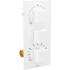 MEXEN - Cube termostatická batérie sprcha / vaňa 3 W Výstup 77503-20