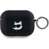 Karl Lagerfeld PU Embossed Choupette Head Puzdro na AirPods Pro KLAPPGCHPK