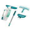Leifheit 51016 Vysávač na okná Window Cleaner s mopom a 43 cm tyčou + Sacie hubica 17 cm čierna