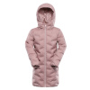 Detský hi-therm kabát s impregnáciou ALPINE PRO AWEDO ružová|104-110
