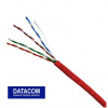 Datacom 1156 UTP, CAT5e, PVC, 305m, červený