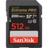 SanDisk SDXC 512 GB Extreme PRO (200 MB/s triedy 10, UHS-I U3 V30) SDSDXXD-512G-GN4IN