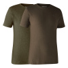 Deerhunter Basic 2-pack G/B pánske tričká dvojbalenie