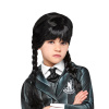Dětská paruka Wednesday Addams