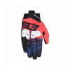 Rukavice SP X 1 MM93 kolekcia, ALPINESTARS (červená fluo/modrá/čierna/biela) 2026 M