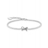 Thomas Sabo A2172-643-14-L19V Silver Bow-Bracelet With White stones