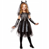 Kostým Skeledev Bride Kostým Kostým Na Halloween Sukňa 128