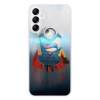 Silikonové pouzdro iSaprio - Samsung Galaxy A14 / A14 5G - Mimons Superman 02 (Odolný silikonový kryt, obal, pouzdro iSaprio - Samsung Galaxy A14 / A14 5G - Mimons Superman 02 - skvělá ochrana a pružn