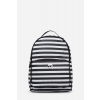 BATOH KARL LAGERFELD IKON PACKABLE BACKPACK SMALL STRIPE BLACK-WHITE