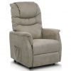 Autronic TV a relaxačné kreslo s elektrickým ovládaním, poťah cappuccino látka, 2 motory TV-1171 CAP2