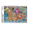 PUZZLE 1000 CRISP, RUŽOVÝ PIRÁT PIATNIK, PIATNIK
