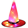 Čarodejnícky klobúk s LED svetlom Barva: Červený