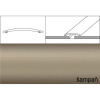 Lišta šampaň A66 š.32 270cm