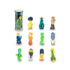 Teddies Vesmírna príšera/mimozemšťan silikón 7-9cm mix druhov