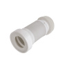 WC PVC flexi rúra d100-120, dĺžka 270-620mm (flexi pripojenie WC)