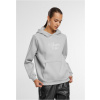Angels Club Ladies Fluffy Hoody - lightasphalt XL