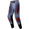 kalhoty SUPERTECH LIPAN, ALPINESTARS (šedá/oranžová fluo, vel. 38)