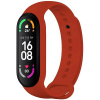 FIXED Silicone Strap silikonový řemínek Xiaomi Mi Band 7/6/5 červený FIXSSTB-989-RD