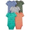 CARTER'S Body krátky rukáv Safari chlapec LBB 5ks NB/ veľ. 56
