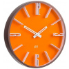 FUTURE TIME Dizajnové nástenné hodiny Future Time FT6010OR Numbers 30cm
