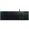 LOGITECH G815 Lightsync RGB herná klávesnica US (920-009095) USB / Lokalizácia EN / Podsvietená / Numerická časťČierna