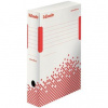 Esselte Speedbox archívný box bielo červený 80 mm