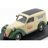 Brumm Fiat 1100 Furgone Van Veicolo Commerciale Publicitaire Galbani Melzo Milano Deposito Di Napoli 1950 1:43 krémovo zelená